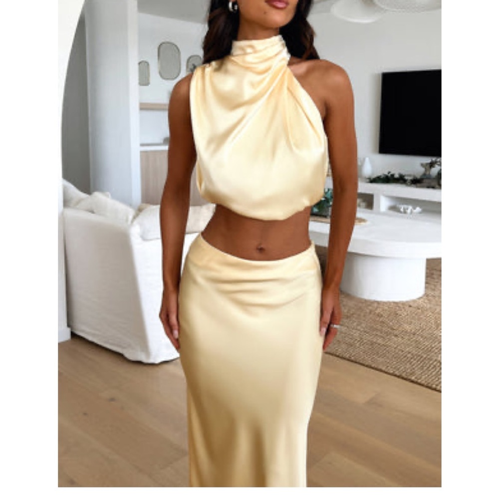 That’s so fetch Santorini Top & Bottom Baby Yellow